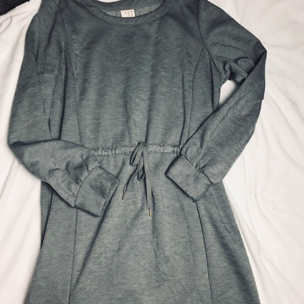 Grey Sweater Dress